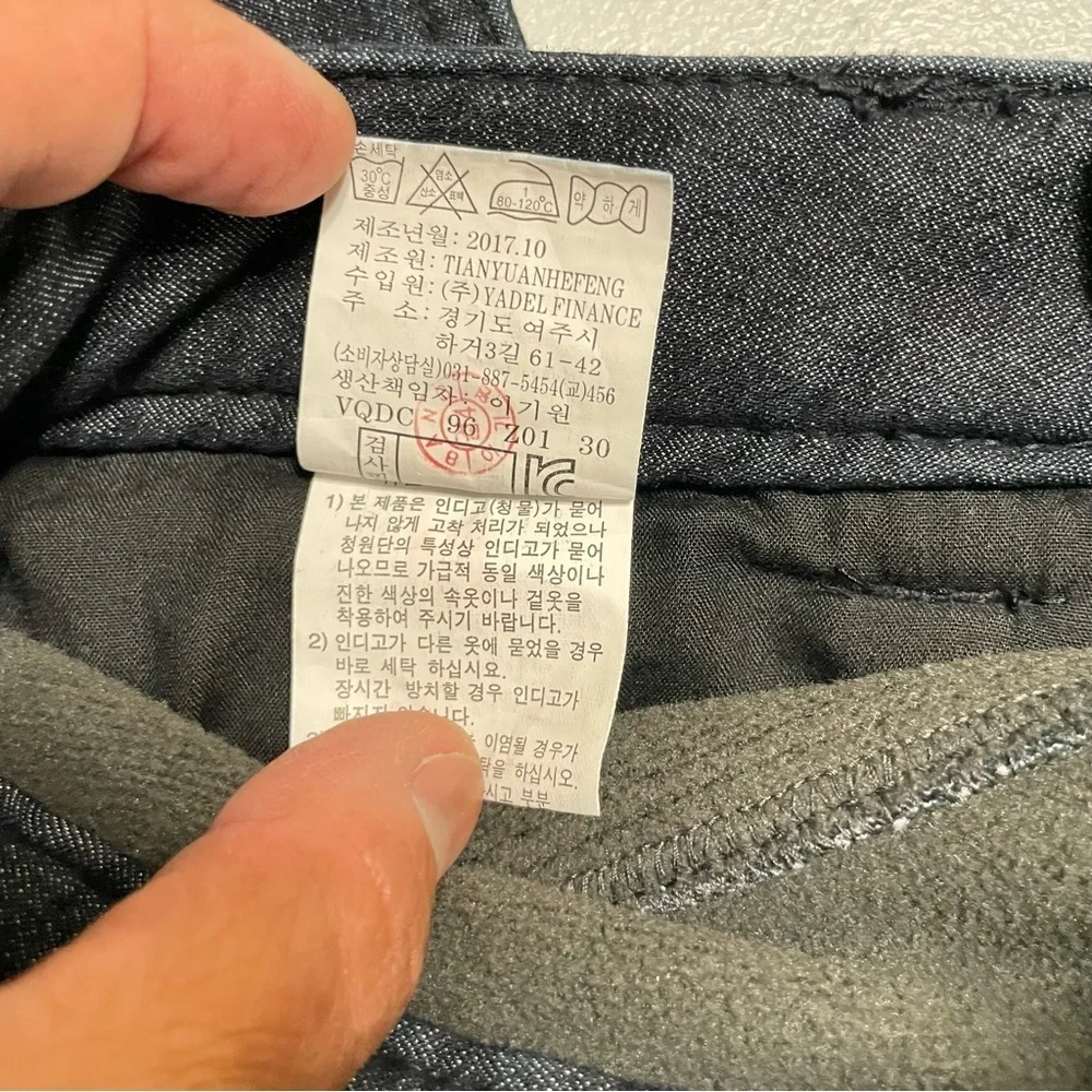 BangBang Jeans Men’s Straight Leg Dark Wash Denim Size 30